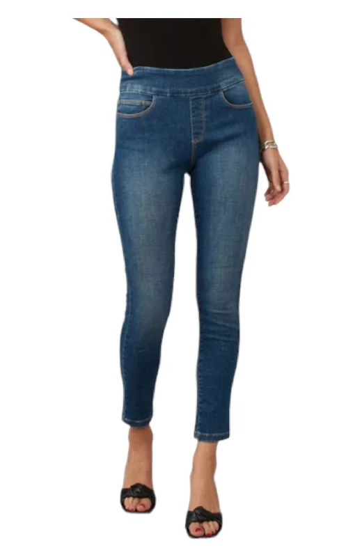 Anna Skinny Jeans In Rugged Classic Blue